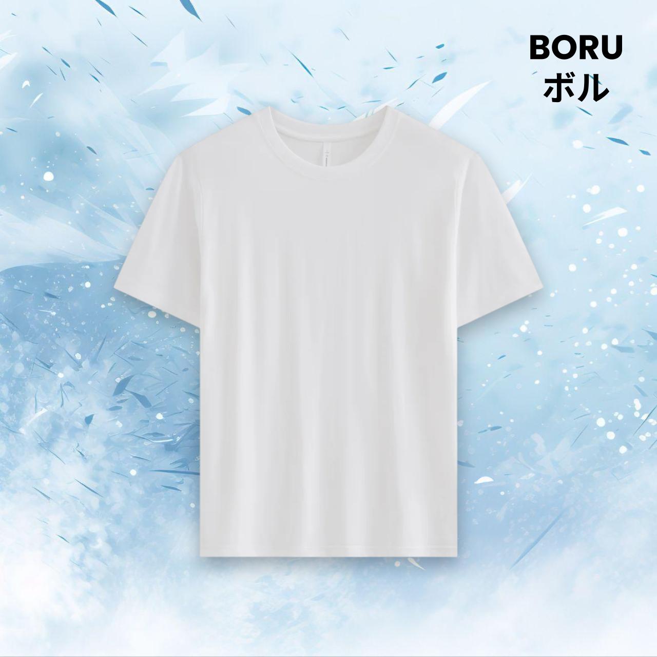 BORU Premium IceTech Fabric Tshirt Cool & Breathable Wrinkle-Resistant Comfortable (210gsm)