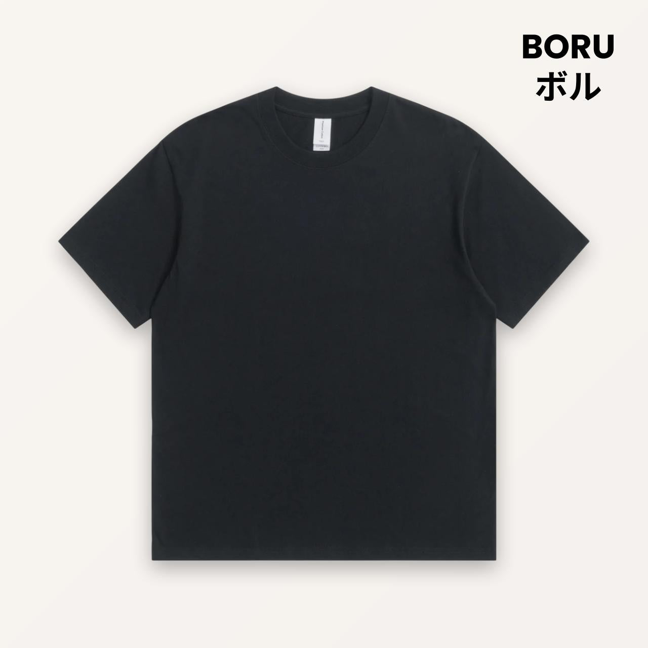 BORU Premium Cotton Tshirt Soft & Comfortable Breathable Smooth Quality Cotton (180gsm)