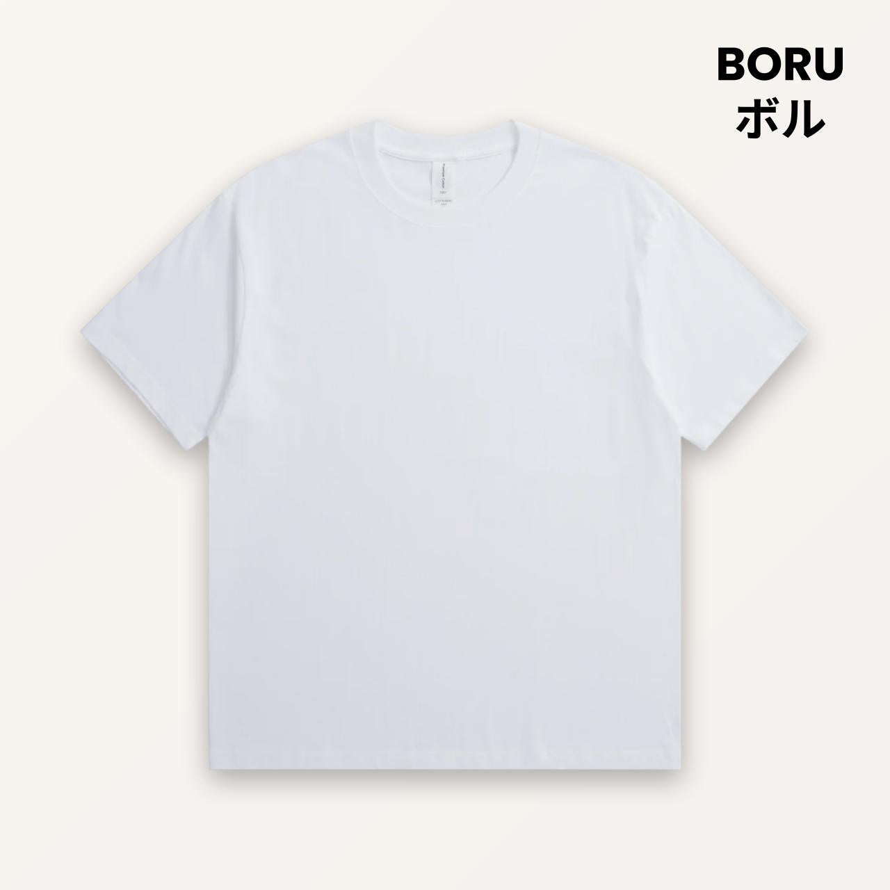 BORU Premium Cotton Tshirt Soft & Comfortable Breathable Smooth Quality Cotton (180gsm)