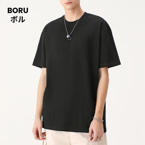 BORU Premium Cotton Tshirt Soft & Comfortable Breathable Smooth Quality Cotton (180gsm)
