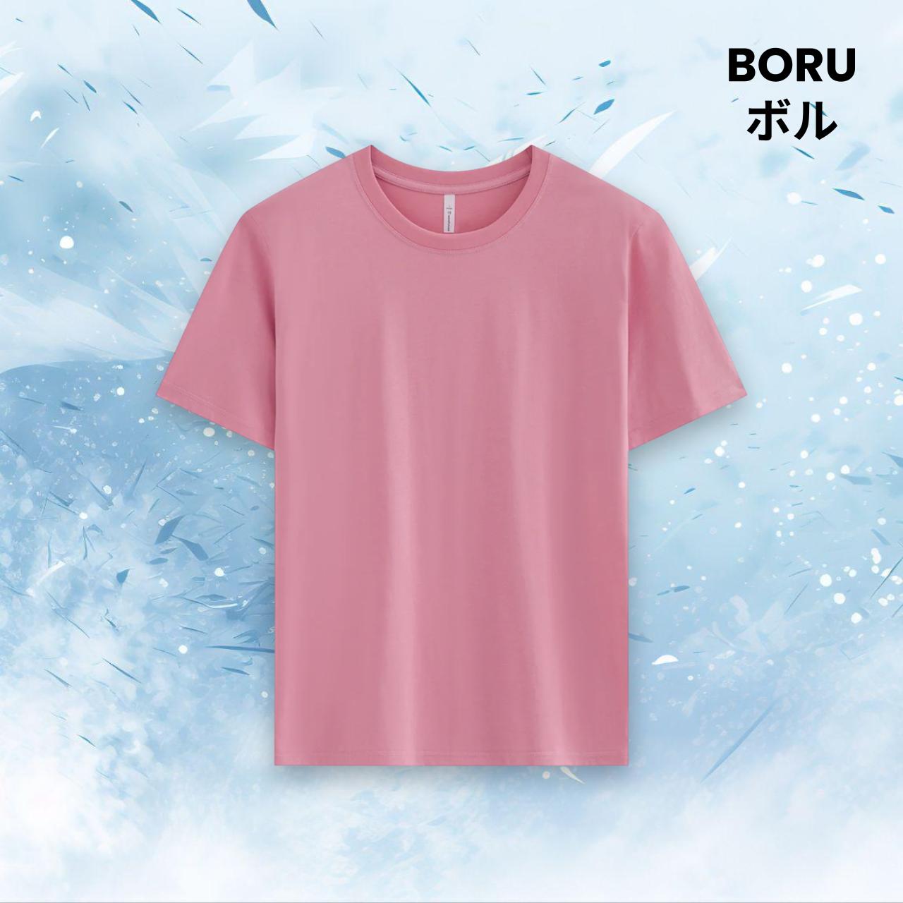 BORU Premium IceTech Fabric Tshirt Cool & Breathable Wrinkle-Resistant Comfortable (210gsm)
