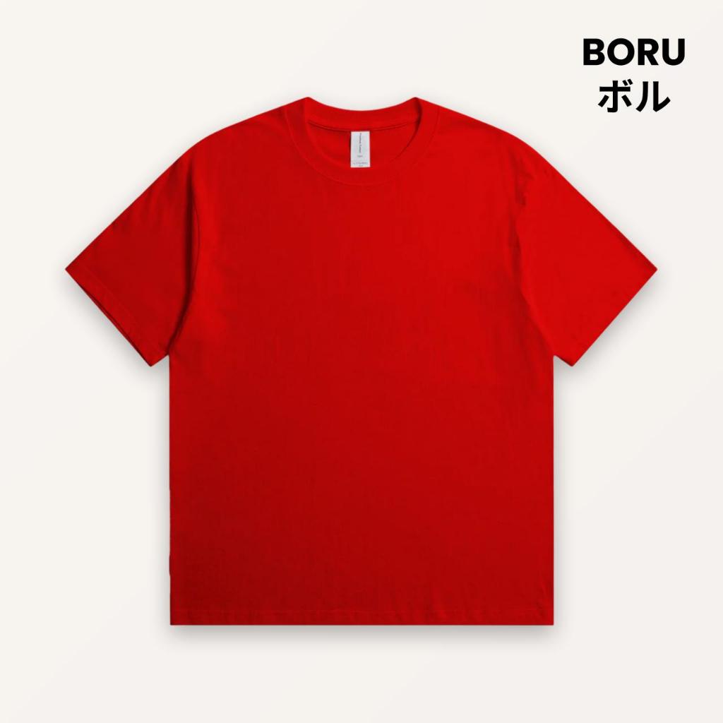 BORU Premium Cotton Tshirt Soft & Comfortable Breathable Smooth Quality Cotton (180gsm)